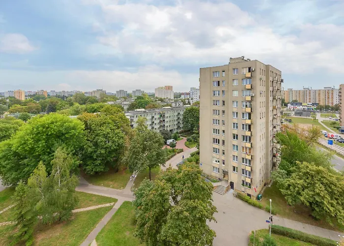 דירה Targowek With Panoramic View In By Renters